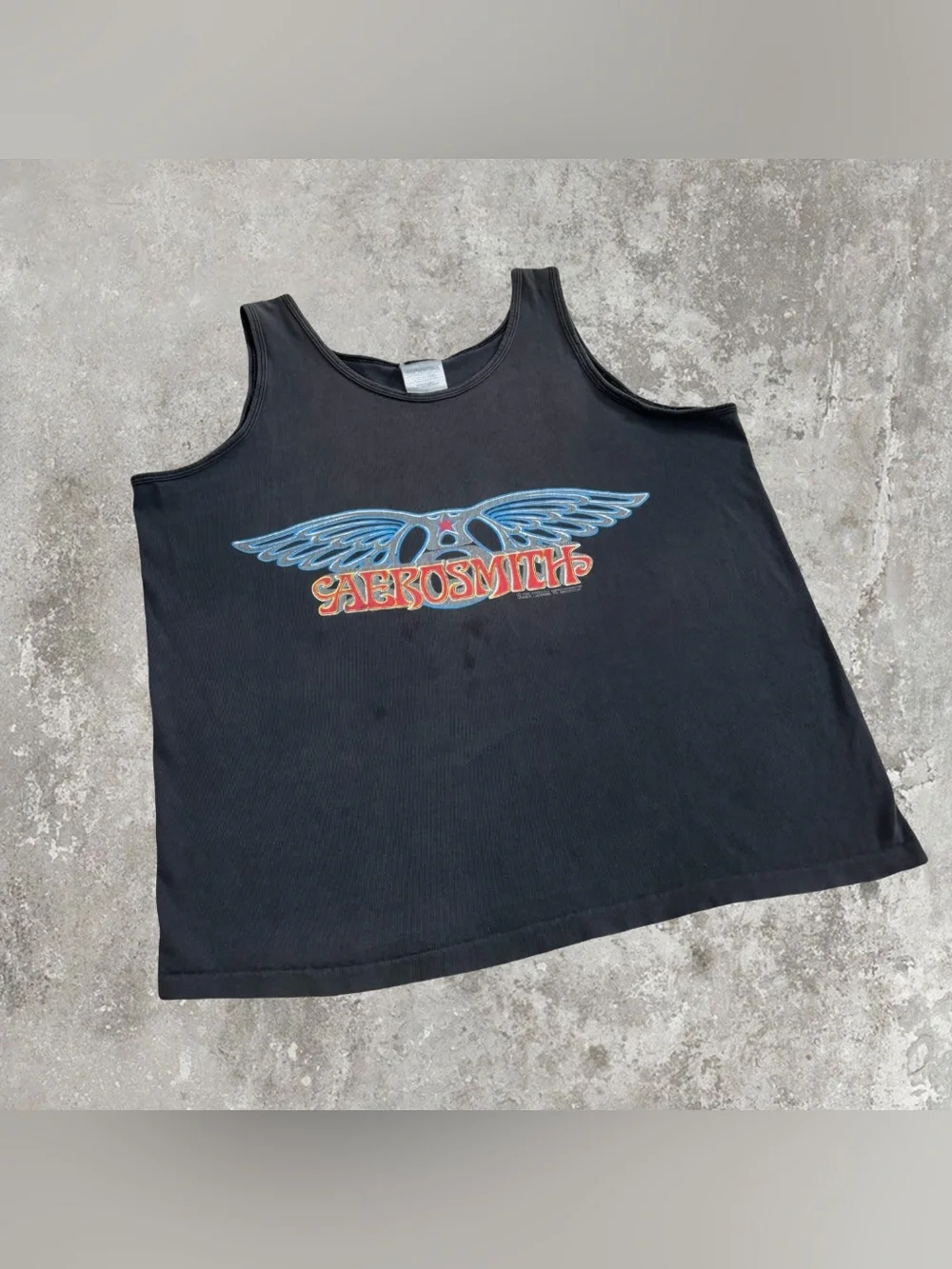 Vintage 1990 Aerosmith Band Tank Top